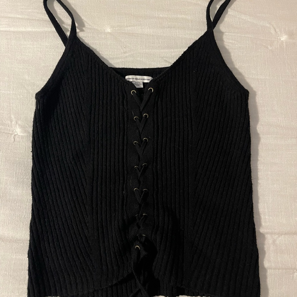 american eagle knit tank